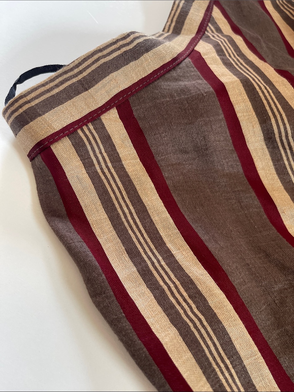 Vivienne Westwood Anglomania 2014 Linen Striped Wrap Skirt IT42 - Picture 3 of 14
